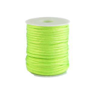 Cordelina paracord Crisalida, diametru 4 mm, 23 m, Verde neon