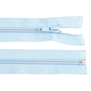 Fermoar spiralat detasabil Crisalida, lungime 30 cm Bleu