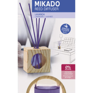 Odorizant camera cub lemn 0% alcool Cristalinas – Lavanda 30 ml