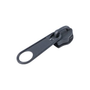 Cursor metalic pentru fermoar spiralat 10 mm, 52 x 39 mm, Gri inchis