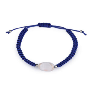 Bratara Shamballa, 14 - 26 cm, Albastru regal