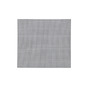 Plasa din plastic pentru tapiko si broderie, 14,2 x 14,2 cm, Alb