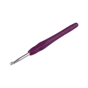 Croset cu maner din silicon, dimensiune 5 mm, Violet