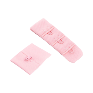 Set 2 extensii fixe pentru sutien Crisalida, latime 20 mm, Roz deschis