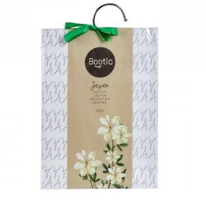 Odorizant tip saculet parfumat Bootic, pentru dulap, cu umeras, XXL, cu aroma de Iasomie, 55 grame