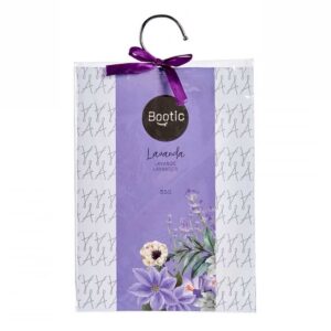Odorizant tip saculet parfumat Bootic, pentru dulap, cu umeras, XXL, cu aroma de Lavanda, 55 grame