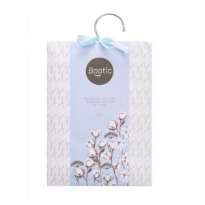 Odorizant tip saculet parfumat Bootic, pentru dulap, cu umeras, XXL, cu aroma de Parfum Curat, 55 grame